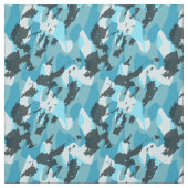 turquoise blue camo abstract stoff (Muster)