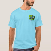 Turquoise Blue Discus T-Shirt (Vorderseite)