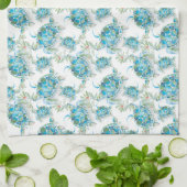 Turquoise Blue Sea Turtle Beach Christmas Geschirrtuch (Gefaltet)