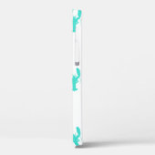 Turquoise Coastal Lobster Case-Mate iPhone Case (Rückseite / Links)