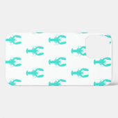 Turquoise Coastal Lobster Case-Mate iPhone Case (Rückseite (Horizontal))