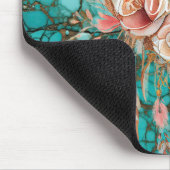 Turquoise Dream Catcher Mousepad (Ecke)