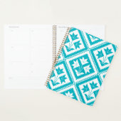Turquoise Floral Quilt Planner Planer (Anzeige)