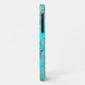 Turquoise Gemstone iPhone Case (Hinten/Links)