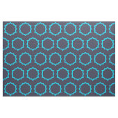 Turquoise gepunkteter Star Circle Stoff (Fat Quarter (45,7 x 55,9 cm))