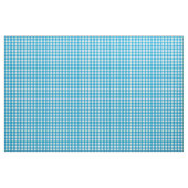 Turquoise Gingham Karo Stoff (Yard (91,4 cm))