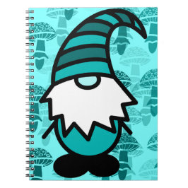 Turquoise Gnome Notizblock