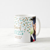 Turquoise Gold Class von 2025 Kaffee Tasse (VorderseiteRechts)
