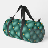 Turquoise Gold Diamond gespeist Duffle Bag (Rechte Ecke)