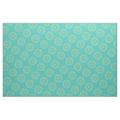 Turquoise Gold Mandala Turtle Tribal Stoff (Yard (91,4 cm))