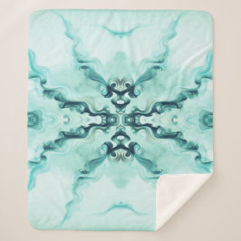 Turquoise Harmony – Artistic Duvet Cover Sherpadecke