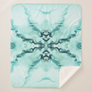 Turquoise Harmony – Artistic Duvet Cover Sherpadecke