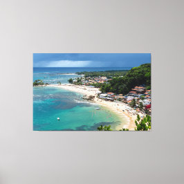 Turquoise Haven of Morro de São Paulo Leinwanddruck