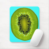 Turquoise Kiwi Mousepad (Mit Mouse)