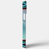 Turquoise Kokopell iPhone Case (Rückseite / Rechts)
