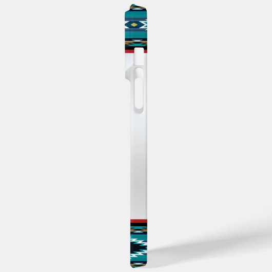 Turquoise Kokopell iPhone Case (Rückseite / Links)