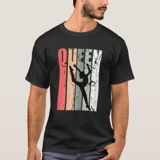 Turquoise Königin der Rhythmischen Gymnastik Champ T-Shirt