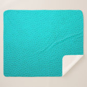 Turquoise leather skin texture skin sherpadecke (Vorderseite (Horizontal))