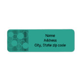 Turquoise Linde Circles (Vorne)