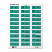 Turquoise Linde Circles (Vorne)