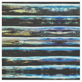 Turquoise Log Fabric Stoff