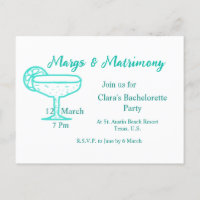 Turquoise Margs & Matrimone Tequila