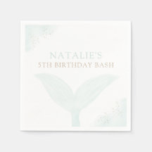 Turquoise Mermaid Girl Birthday Party