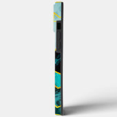 Turquoise Mountains Case-Mate iPhone Hülle (Rückseite / Links)