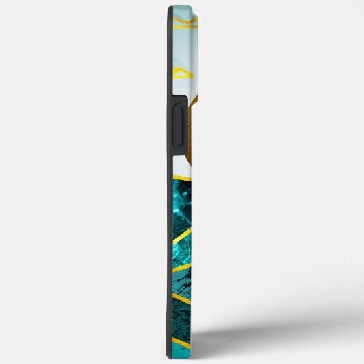 Turquoise Mountains Case-Mate iPhone Hülle (Rückseite / Rechts)