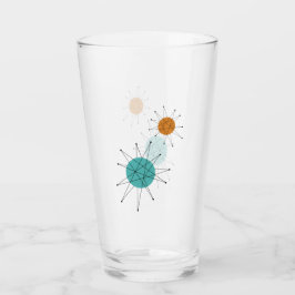 Turquoise Orange Franciscan Sternexplosion Mitte J Glas