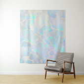 Turquoise Quartz Mosaic Wallpape Wandteppich (Beispiel)