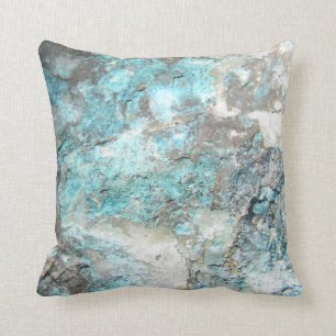 Turquoise Rock Kissen