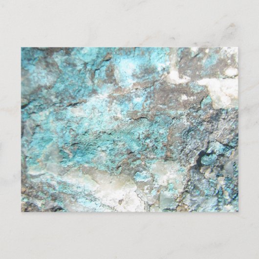 Turquoise Rock Postkarte (Vorderseite)