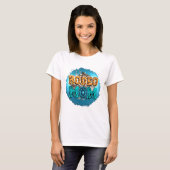 Turquoise Rodeo Mama T-Shirt (Vorne ganz)