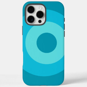 Turquoise Runde Apple iPhone 16 Pro Max Fall Hülle
