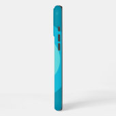 Turquoise Runde Apple iPhone 16 Pro Max Fall Hülle (Linke Seite)