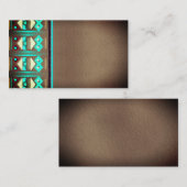 Turquoise Santa Fe - Visitenkarten Visitenkarte (Vorne/Hinten)