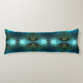 Turquoise Seitenschläferkissen (Vorderseite)
