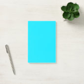 Turquoise Sky Blue Color Passen Sie das an! Post-it Klebezettel (Büro)