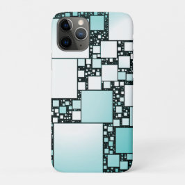Turquoise Squared iPhone/iPad Case