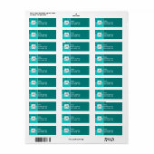 Turquoise Squares; Retro Square (Vorne)