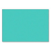 Turquoise Star Dust Tischnummer (Rückseite)