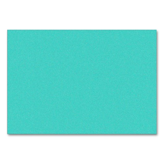 Turquoise Star Dust Tischnummer (Vorderseite)
