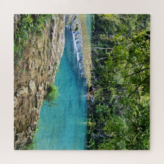 Turquoise Stillness, Semuc Champey Puzzle (Horizontal)