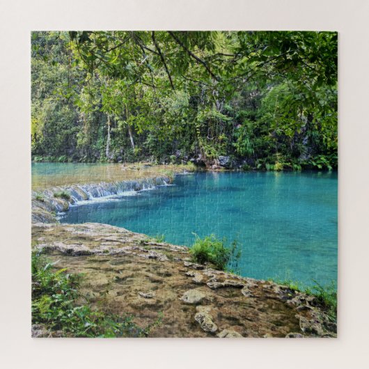 Turquoise Stillness, Semuc Champey Puzzle (Vertikal)