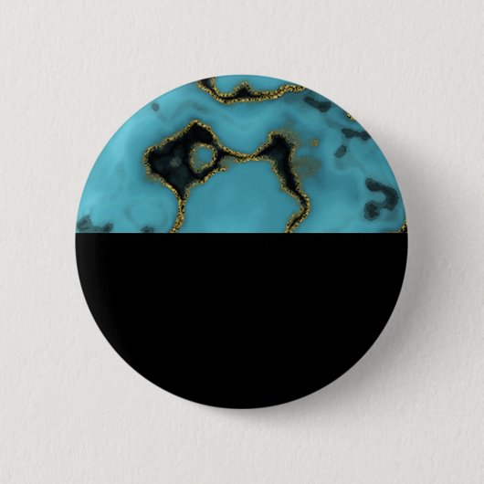 Turquoise Stone Gold und Black Button (Vorderseite)