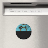Turquoise Stone Gold und Black Magnet (In Situ (Geschirrspüler))