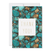 Turquoise Stones Vielen Dank