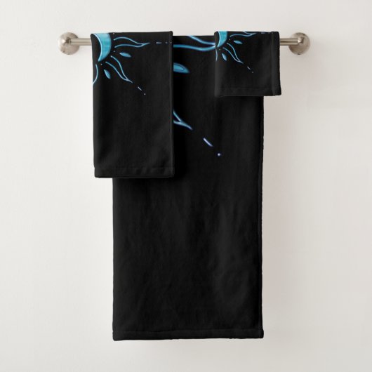 Turquoise Sun Badhandtuch Set (Insitu)