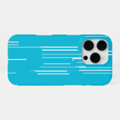 Turquoise-Telefongehäuse iPhone Hülle (Rückseite (Horizontal))